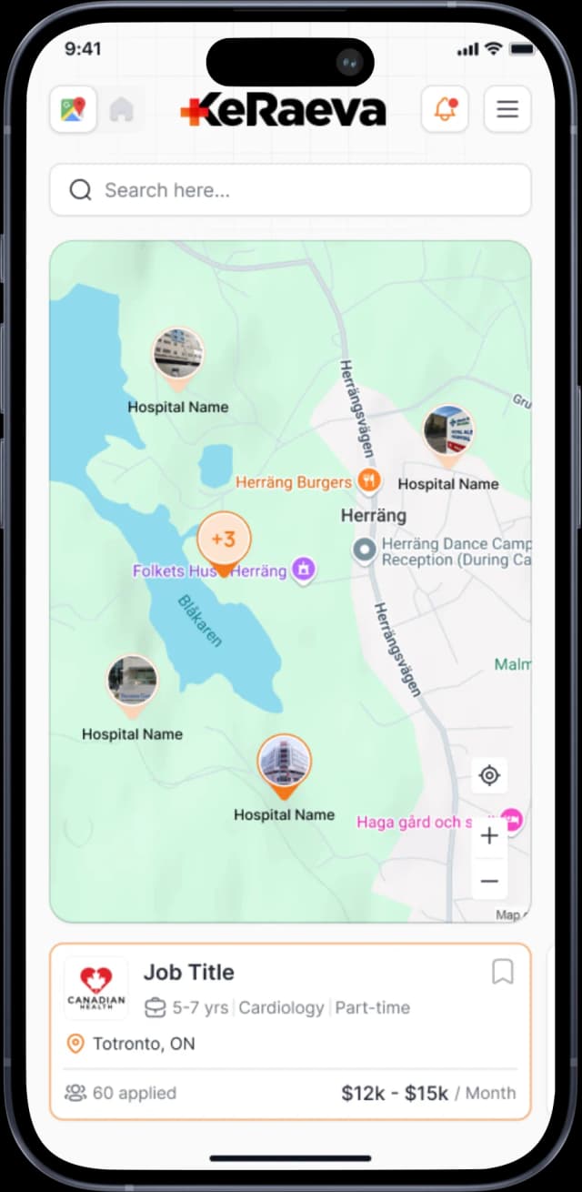 KeRaeva app interface